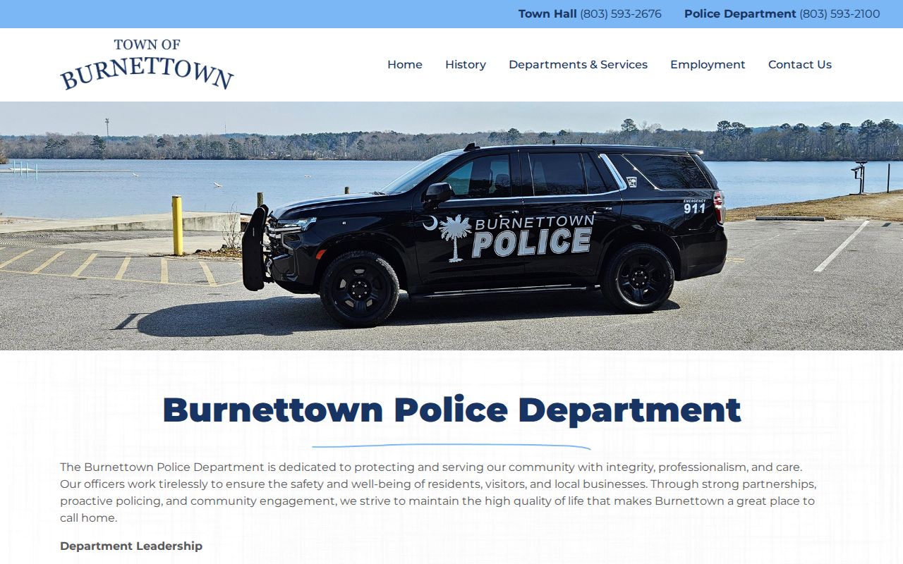 Aiken County records source for Burnettown police arrest records